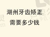 湖州牙齿矫正需要多少钱？公布价格表顺便揭晓正畸医院排名