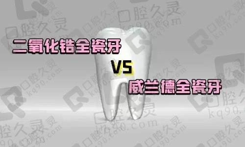 二氧化锆全瓷牙和威兰德全瓷牙区别在哪