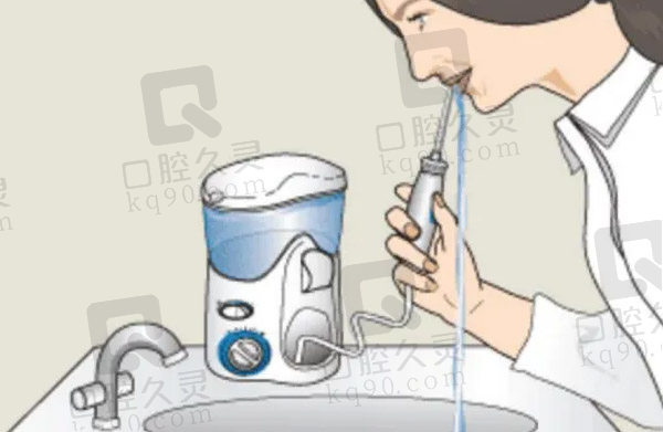 冲牙器使用