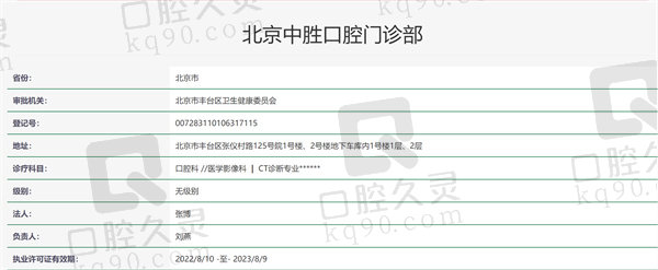 医院资质