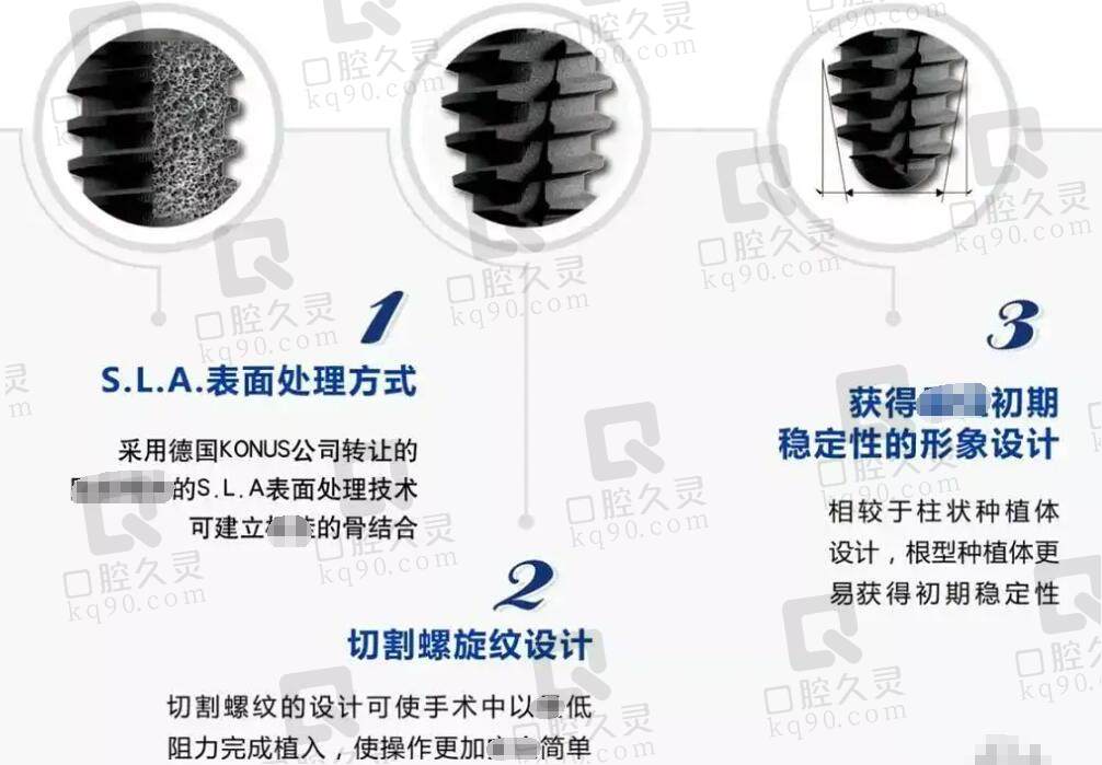 进口种植牙的种类及价格是多少