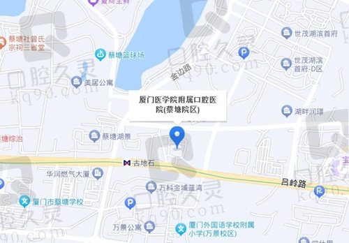 厦门市口腔医院蔡塘总院地址