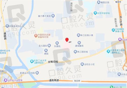 首都医科大学附属北京友谊医院(眼科)通州院区地址