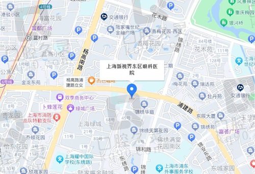 上海新视界东区眼科医院地址