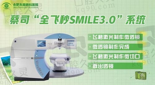 合肥东南眼科医院全飞秒近视矫正