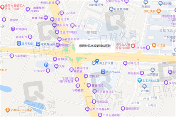 揭阳希玛林顺潮眼科医院地址