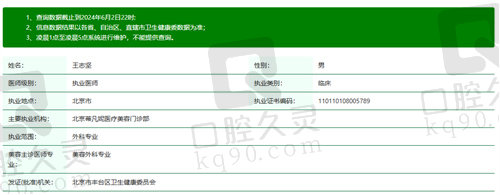 北京蒂凡妮医疗美容门诊部王志坚怎么样？
