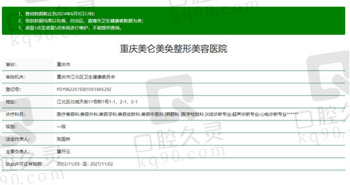 重庆美仑美奂整形美容医院怎么样？