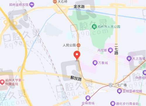 郑州尖峰眼科医院地址