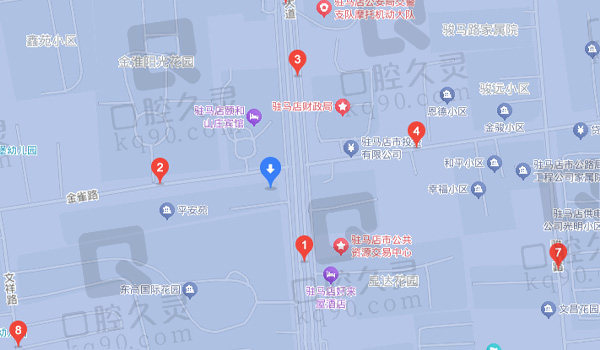 驻马店植得口腔公交站点