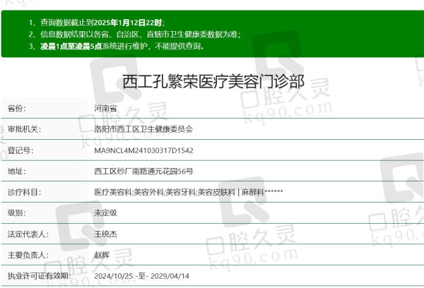 洛阳孔繁荣口碑怎么样