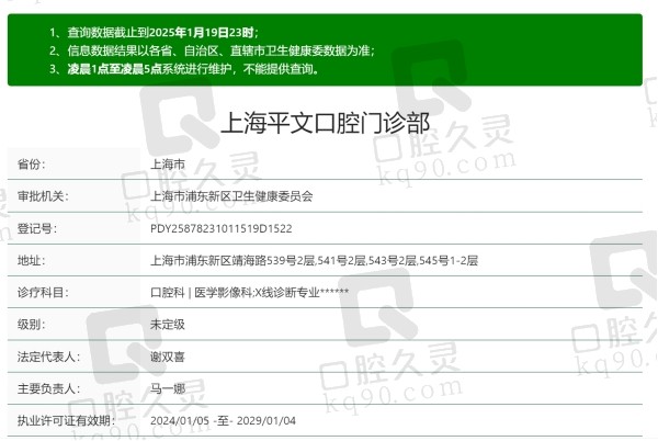 上海平文口腔医院怎么样