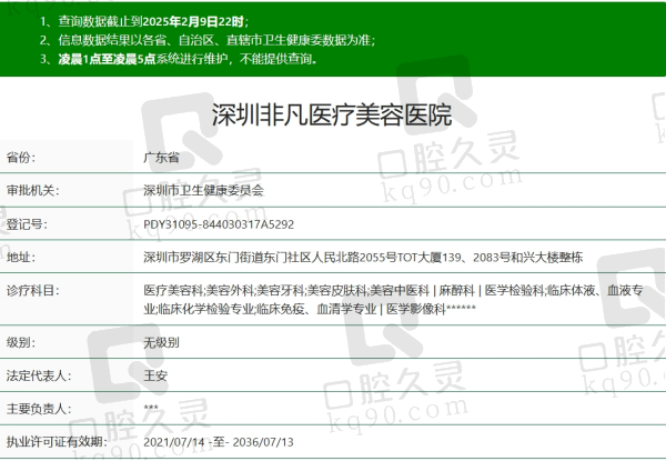 深圳非凡医疗美容医院是正规的吗