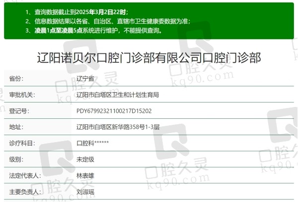 辽阳诺贝尔口腔医院怎么样？