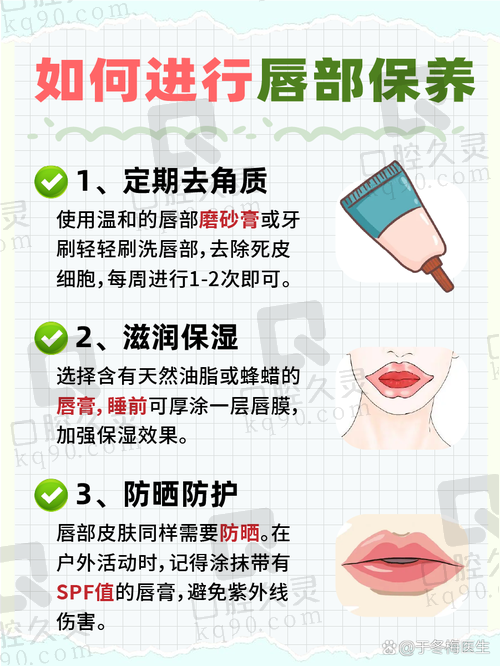 嘴唇改薄与脂肪填充的术后修复期